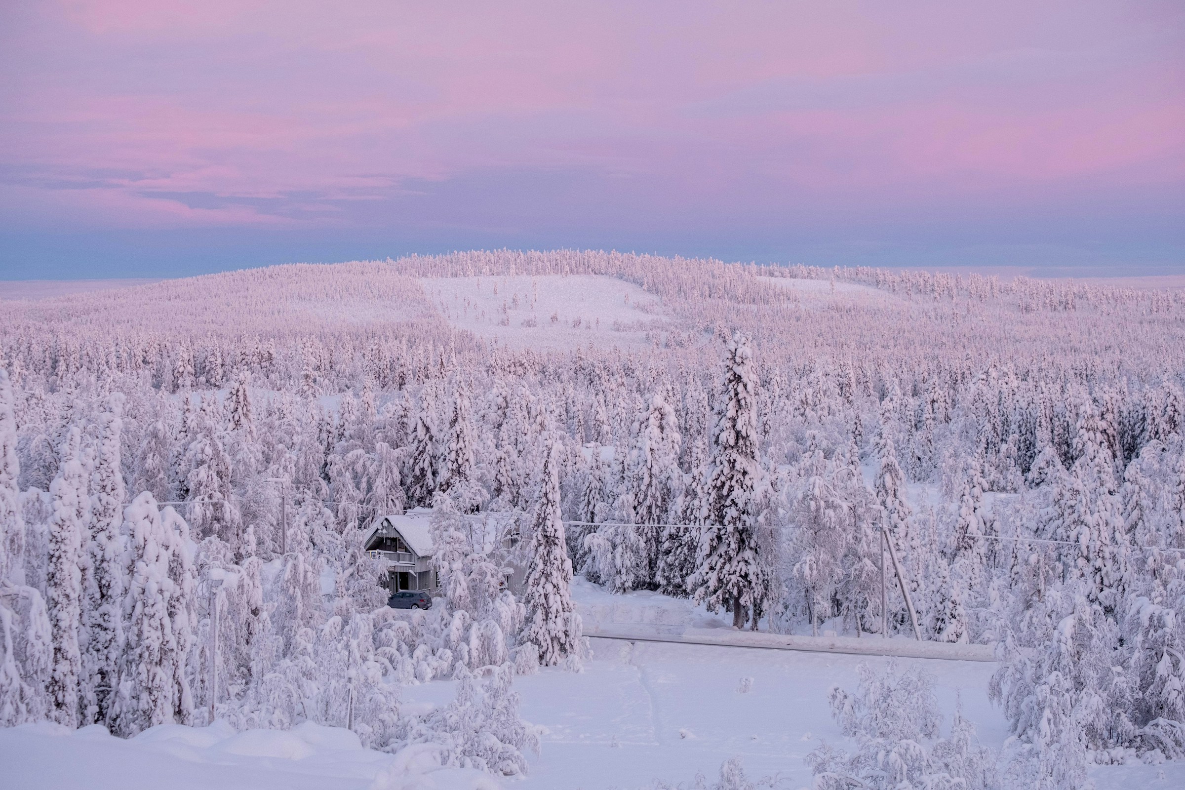 Sweden arctic eco retreat with Treehotel and Arctic Bath under the northern lights