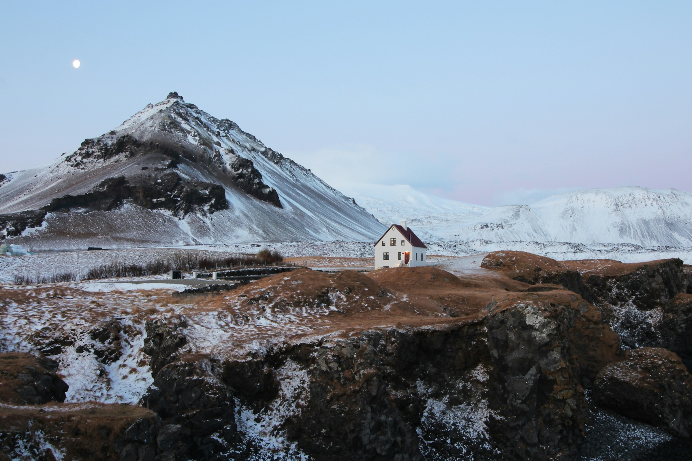 Iceland geothermal spa and glacier retreat with ice cave hiking and volcano helicopter tour
